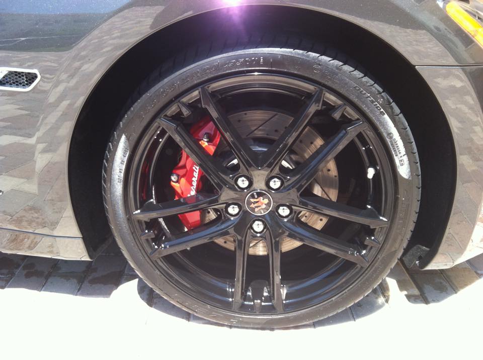 Exotic Car tire detailing services