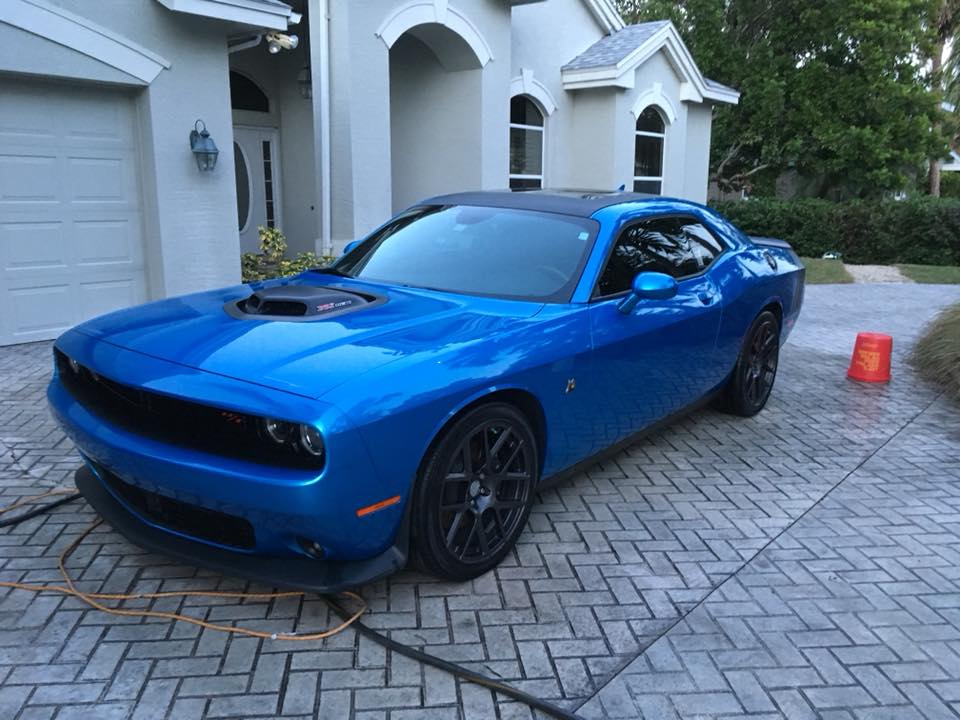 Sports car detailing Dodge Charger R/T